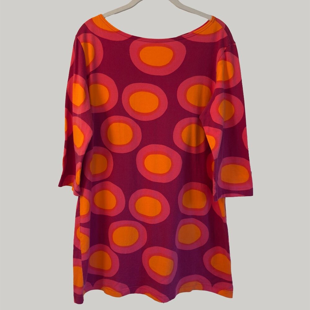 Vintage Marimekko Cotton Tunic Size L Maija Isola Finland